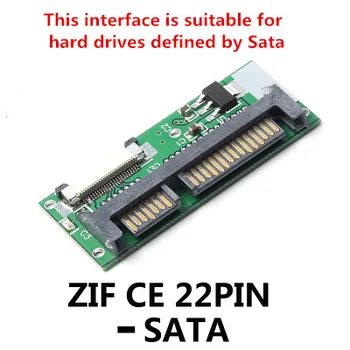 1.8 и ZIF/LIF CE HDD Твърд Диск SSD На 7 + 15 22-Пинов Адаптер SATA Конвертор За Macbook Air За Toshiba За Samsung SSD