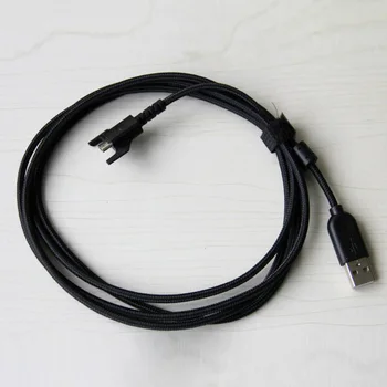 1 бр USB кабел за зареждане на мишката Оплетена тел за Logitech G903 G Pro Безжична детска мишката Здрав