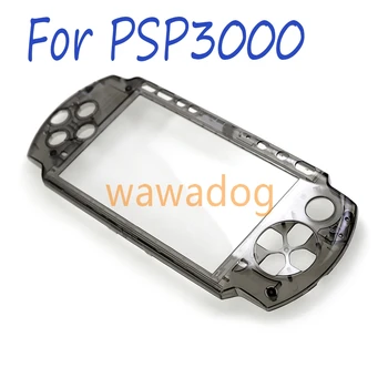 1 бр. за конзолата PSP 3000, работа на смени обвивка за PSP3000, прозрачен корпус, предна предна панел, калъф