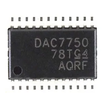 1 бр. чип цифроаналогового преобразуване DAC7750IPWPR HTSSOP24 DAC7750