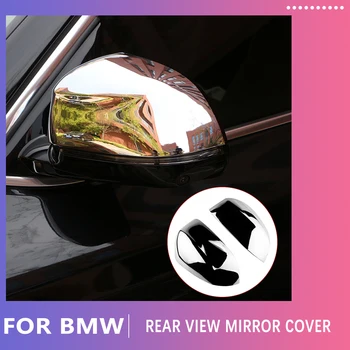 1 Чифт накладки на странично огледало за обратно виждане M Style, автомобилни капачки за огледала за обратно виждане BMW X3 2018-2022, аксесоари