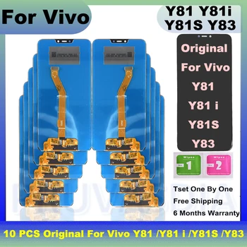 10 бр. Оригинални за VIVO Y81 LCD сензорен дисплей, дигитайзер, в събирането, резервни части за ремонт на Y81i Y81s Y83 1726 LCD