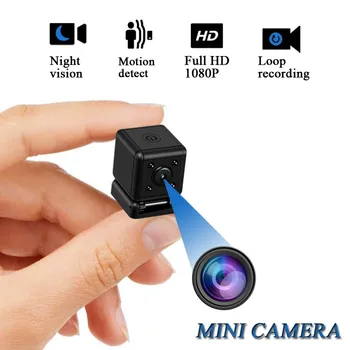 1080P Ultra HD мини камера за Нощно Виждане Аудио Умен Дом Безопасно Движение Микрокамера Малка Камера за наблюдение на открито Камера