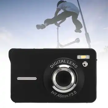 2,7-инчов 4K 56-мегапикселов малкият цифров фотоапарат със защита от разклащане и 20-кратно увеличение, цифрова камера за снимки CDF6
