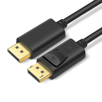 2 елемента dp кабел 144 Hz 4k/2k кабел на дисплея с висока разделителна способност dp интерфейсния кабел компютърен dp кабел 1.4/1.2 кабел за предаване на данни