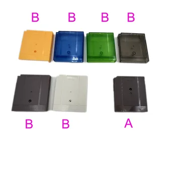 40ШТ Сив Цветни За Nintendo Game Boy Color GBC GBP DMG-01 GBA SP Взаимозаменяеми Игри Касета Shell Case
