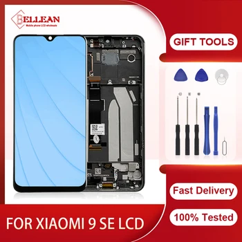5,97 Инчов Mi 9SE Дисплей За Xiaomi 9 SE LCD Сензорен Екран Digitizer M1903F2G В Събирането на Резервни Части За Ремонт С Рамка