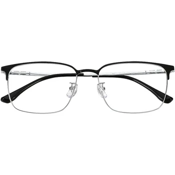 56 мм ултра прозрачна полнокадровая квадратни рамки за очила от сплав за мъже и жени, анти-сини рамки за очила по рецепта 38012