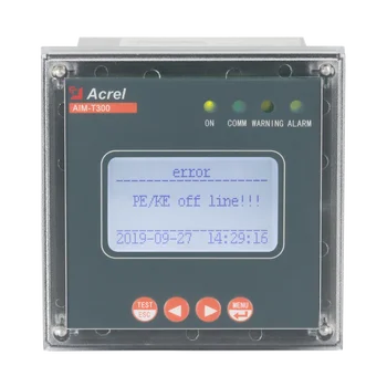 Acrel AIM-T500 Устройство за контрол на изолацията на ИТ системи ac, dc и хибридни ИТ системи за променлив/постоянен ток с RS485, Modbus-RTU