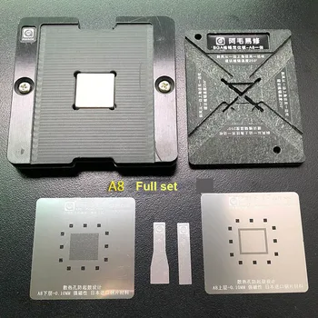AMAOE CPU RAM Магнитна Платформа За Реболлинга A8 A9 A10 A11 A12 Комплект За Реболлинга С Трафаретом За Реболлинга BGA