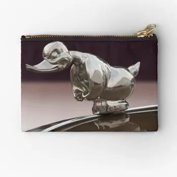 Angry Duck Качулка с орнаменти, пликове с цип, бельо, чиста чанта, ключ за монети, женски, мъжки, малък джоб за съхранение, опаковане пари, чорапи