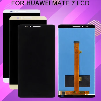 Catteny 6,0-Инчов Дисплей Mate 7 За Huawei Mate 7 LCD Сензорен дисплей, Дигитайзер, MT7-TL00 MT7-L09 MT7-TL10 В Събирането, Безплатна Доставка