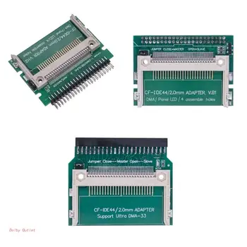 CF към 2,5-инчов широк 44-номера за контакт IDE Compact Flash CF Карта памет до 2,5-инчов широк 44-номера за контакт IDE адаптер SSD-диск за лаптоп Адаптер