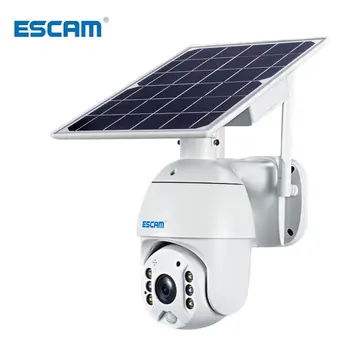 ESCAM QF480 4G Слънчеви IP PTZ Камери Starlight пълноцветно IR визия P2P 4G сим-карта камера ИНФРАЧЕРВЕНО виждане Мътна помещение за съхранение на