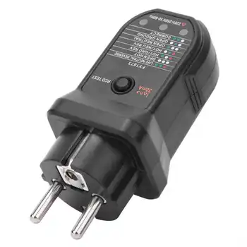 FY1873 Тестер за контакти Детектор за контакти Уред за проверка на безопасността при Откриване на течове Штепсельной вилици Plug EU