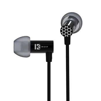 KBEAR Little Q 6 мм, алуминиеви композитни панели Бленда Жични Слушалки в ушите Слушалки за Сън Шумоизолация Леки Слушалки LittleQ KAI IEM