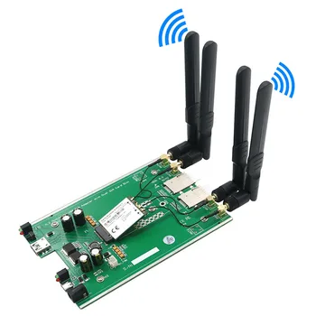 M. 2 NGFF 3G/4G/5G Модул B Ключът към вашия мрежов адаптер USB3.0 Странично Board Слот за две SIM карти DC/TYPE-C Помощен източник на захранване с 4 антена