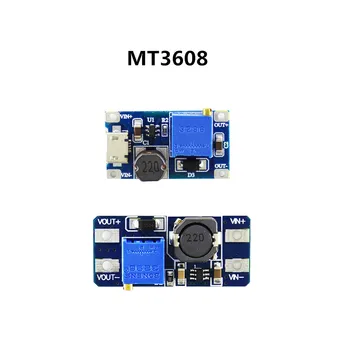 MT3608 2A Boost Регулируема в повишаващ преобразувател на Модул захранване 2A 2 В ~ 24 vdc До 28 vdc Модул за повишаване на мощността