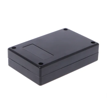 OOTDTY 125x80x32 мм черна Водоустойчива кутия с Електронен проект на Корпуса на инструмента Конектор