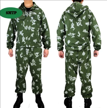 SMTP E40-1 руският армейски фен на специалните сили KMX боен костюм гащеризон палто малко зелено човече яке калъф бели цветя руините на CP