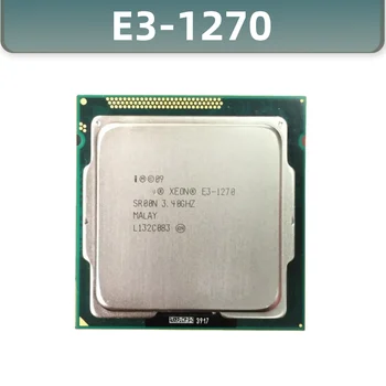 Xeon E3-1270 E3 1270 Четириядрен процесор с честота 3,4 Ghz, процесор 8M 80W LGA 1155, електронни компоненти E3-1270