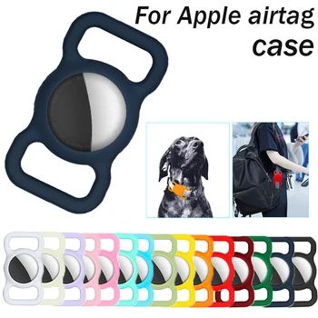 ZK30 1бр За Apple Airtag Case Нашийник За Кучета И Котки GPS-Търсещия Цветни Светещи Защитен Калъф За Apple Airtag Tracker Case