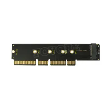Адаптер, PCIE за M2 PCI Express 3.0 за M. 2 NVME адаптер за преобразуване на карти Странично Карта за сървър с височина 3 см 1U