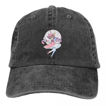 Аниме Card Captor Sakura Многоцветен шапка Дамски шапка с козирка Идеален запечатыватель карти Персонализирани шапка за защита козирка