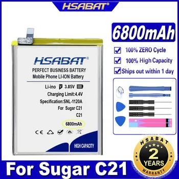 Батерия HSABAT C21 6800 mah батерии за SUGAR C21