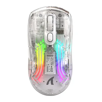 Бистра Детска мишката, светещ безжична Bluetooth, трети оформление на изпита, прозрачна Мишка, мъжки и женски игри, видео USB2.4G