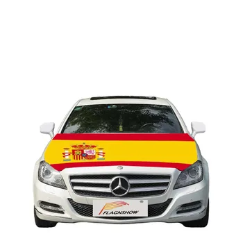 Бърза доставка, авто калъф с националния флаг на Испания за украса
