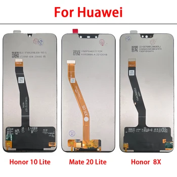 Дигитайзер, сензорен екран TFT LCD за Huawei Honor 8X Honor 10 Lite Капитан 20 Lite, резервни части за LCD дисплей