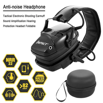 Електронен амортисьор Спортни слушалки за стрелба Спортни слушалки за снимане на открито със защитата от шум за Howard Leight Impact Sports