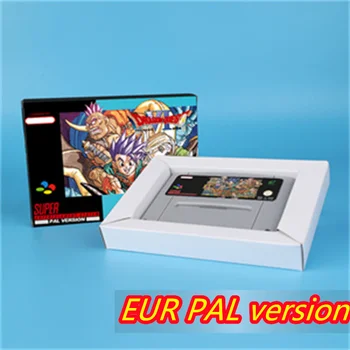 за DRAGON QUEST VI 6 (пестене на батерията) 16-битова игрална карта за игралната конзола SNES версията EUR PAL