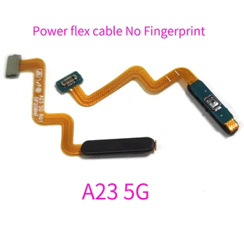 За Samsung Galaxy в а23 5G A236, бутон за включване изключване, страничен ключ, гъвкав кабел, без пръстови отпечатъци, Touch ID