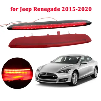 Задни стоп-сигнал на автомобила Директен заместител на стоп-сигнал на автомобила с висока стена и с висока яркост за Jeep Renegade 2015-2020 автоаксесоари