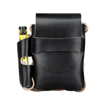 Кожена портсигар, чанта-калъф, държач за колан, чанта-запалката, кутия, калъф за пушене на Тютюн, билки, чанта, калъф за запалки