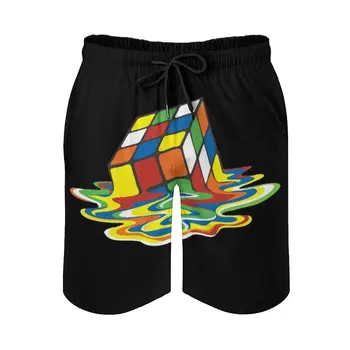 Кубче Рубикс Магическа игра Мъжки Плажни Шорти Настолни къси Панталони Бермуда Шорти за плуване, за да сърфирате S Magic Cube Game 8 8S Плажни Шорти