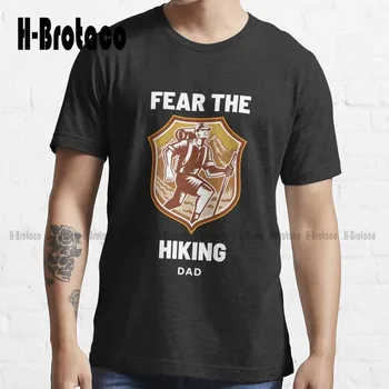 Модна тениска Fear The Hiking Dad, охлаждаща риза, висококачествени сладки елегантни ризи от привлекателен памук с шарките на Kawai, нови