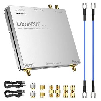 Мрежов анализатор LibreVNA 2.0 100 khz-6 Ghz в базата USB, 2 порта с Външния изпълнението вход/изход, Измерване на 6-слойной печатна платка