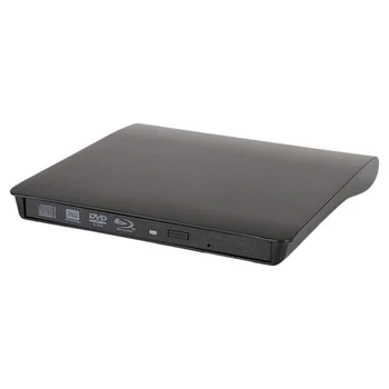 Нескользящий USB 3.0 SATA Външен DVD CD-RW ROM Плеър Корпус и оптично устройство