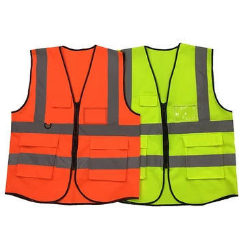 Нов жилетка и яке от плат 3 м лента, зелена или оранжева защитно облекло, евтина Chaleco Reflectante, Светоотражающая