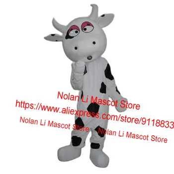 Нова възрастен сладък костюм талисман на Кравите в грах с анимационни герои, елегантна рокля за парти в чест на рождения Ден, ролева игра, Хелоуин, Коледа подарък 825