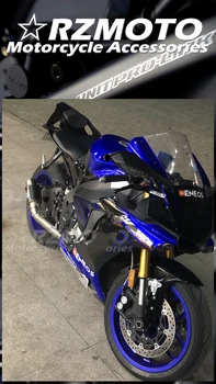 Нови Аксесоари за мотоциклети ABS за YAMAHA YZF R1 2015 2016 2017 2018, комплект велосипедни обтекателей, корпус на каросерията поръчка, син, черен