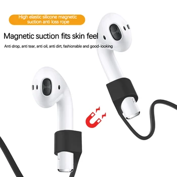 Подходящ за Bluetooth-слушалки airpods1/2 поколения, каишка за Bluetooth слушалки, въже срещу загуба, Apple слушалки, въже срещу загуба на