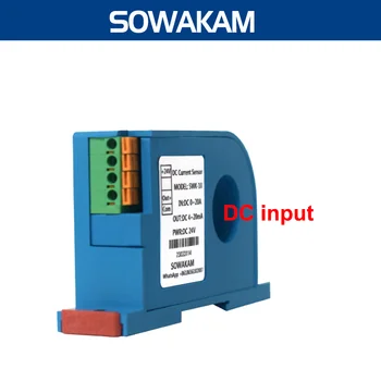 Преобразувател на постоянен ток Хол SWK-10 0-1000A на Входния сигнал 0-10 В 4-20 мА Конвертор RS485