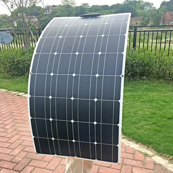 Слънчеви панели, 100 W соларен панел 18 В слънчевата енергия външно зарядно устройство слънчев фотоелектричния Преносим модул За Външно Къмпинг Power Bank