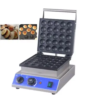 Търговска машина за приготвяне на закуски poffertjes grill maker с 25 дупки, оборудване за печене на по-малки торти, мини-машина за приготвяне на закуски за палачинки dorayaki machine