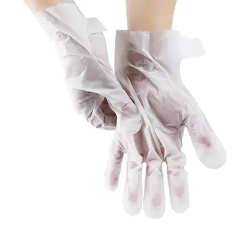 Хидратиращ Ръкавици за ръце с натурално Розово масло Папаин, Овлажнители СПА пилинг-ръкавица, копринено гладки ръце на нощ, подаръци